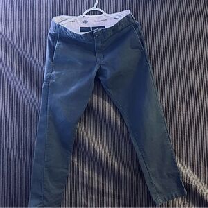 Dickies Men's 32x30 Skinny Straight Fit Work Pants Grey Flex WP801